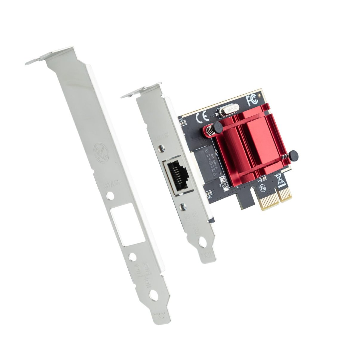 Carte réseau PCIe Gigabit avec contrôleur Intel I210AT